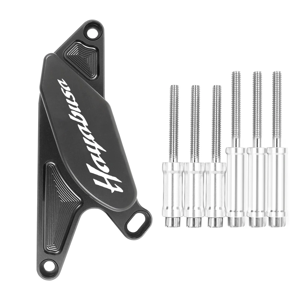 GSXR 1300 GSX R1300 Engine Stator Case Guard Frame Sliders Crash Pad Protector For Suzuki Hayabusa GSX1300R GSXR1300 1997- motorcycle engine cover engine cover protector engine guard