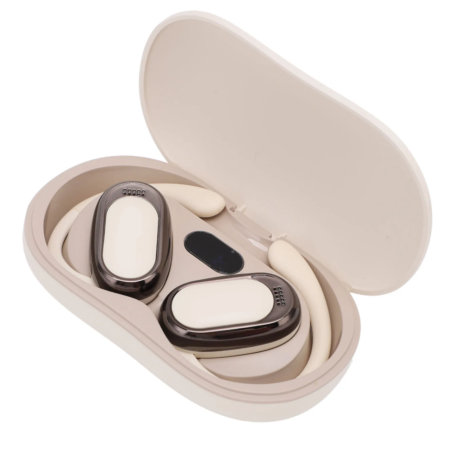 Language Translator Earbuds 144 Languages Translation Bluetooth 5.4 Wireless Music Earbuds Translator Device with Charging Case