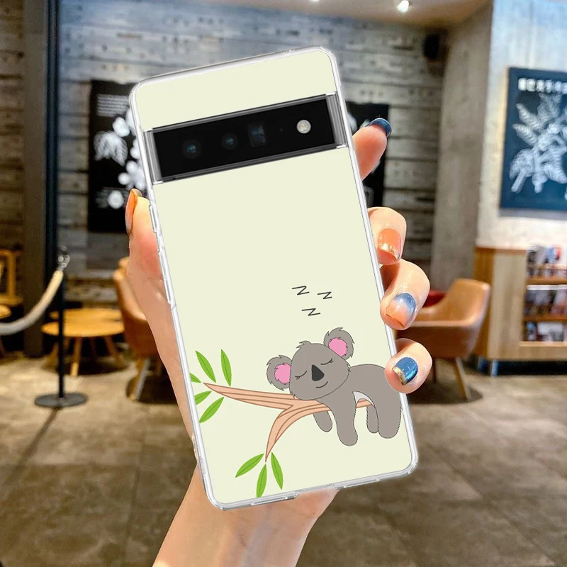 Koala Design Clear Soft TPU Phone Case