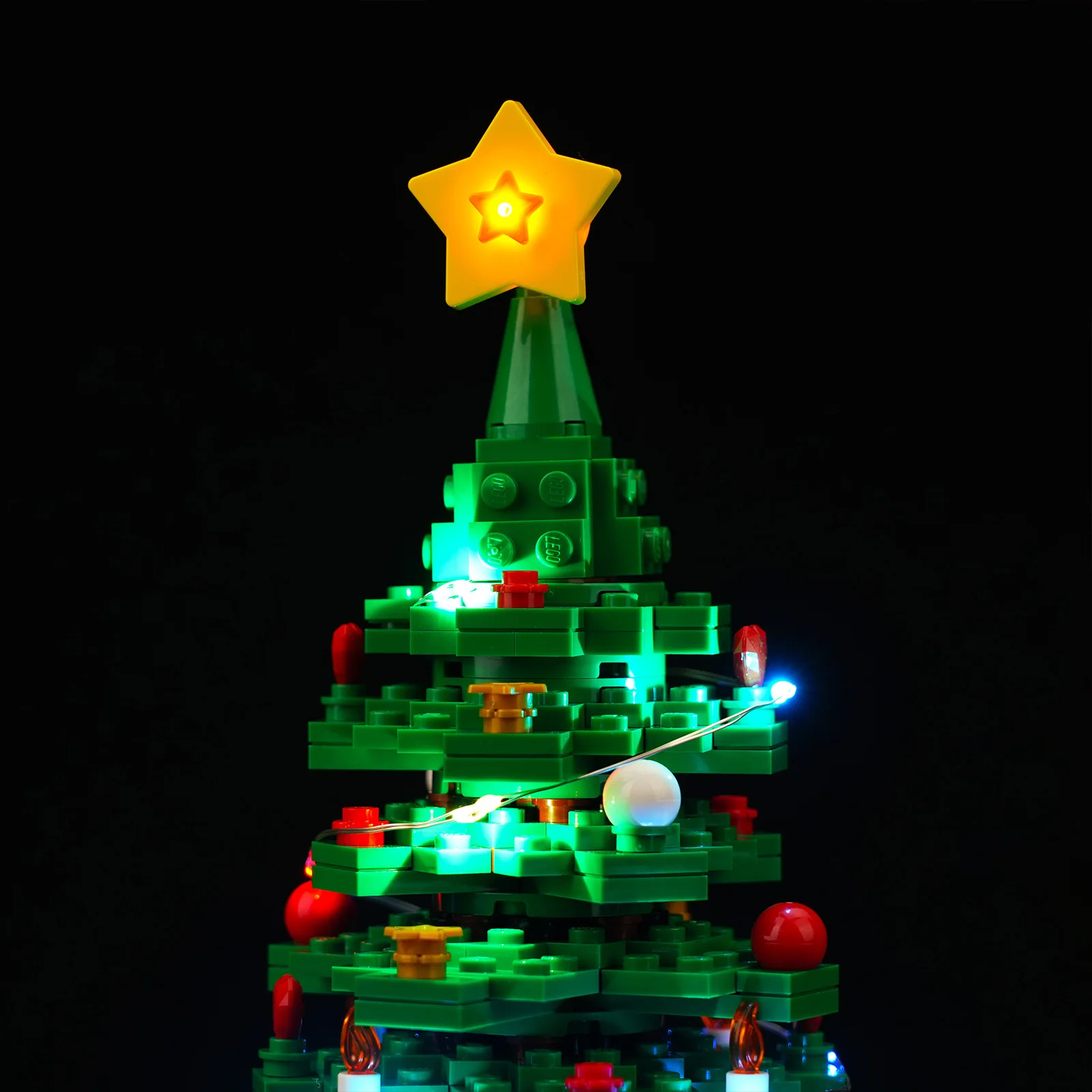 Vonado LED Light Kit For 40573 Christmas Tree Building Blocks Set (NOT Include the Model) Bricks DIY Toys For Children 3