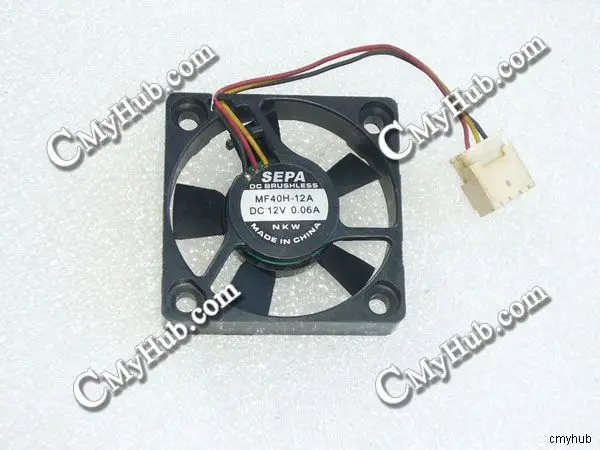 

Для SEPA MF40H-12A DC12V 0.06A 4010 4 см 40 мм 40x40x10 мм 3pin