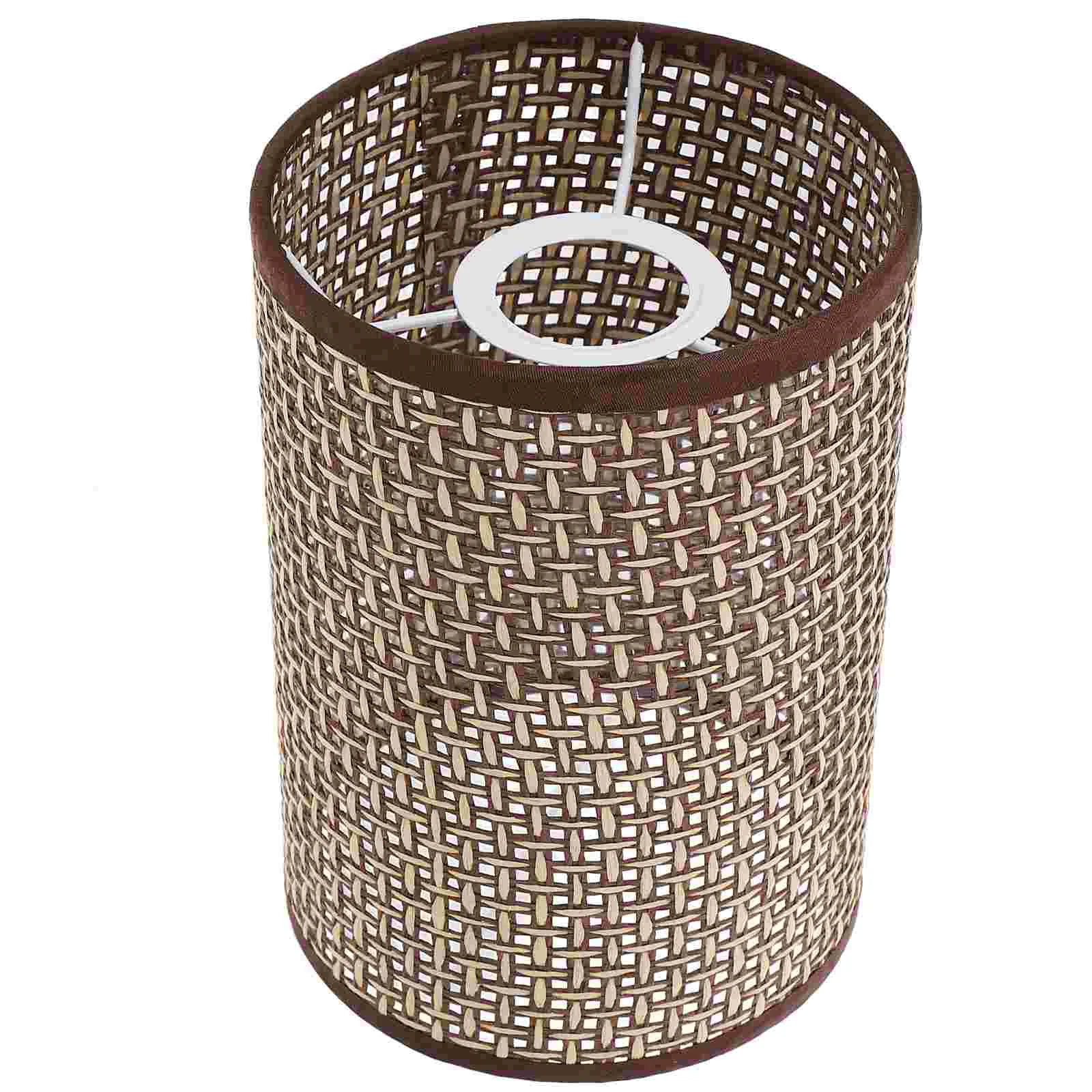 

Lamp Shade Shades for Floor Lamps Drum Rattan Lampshades Country Holder Unique Table