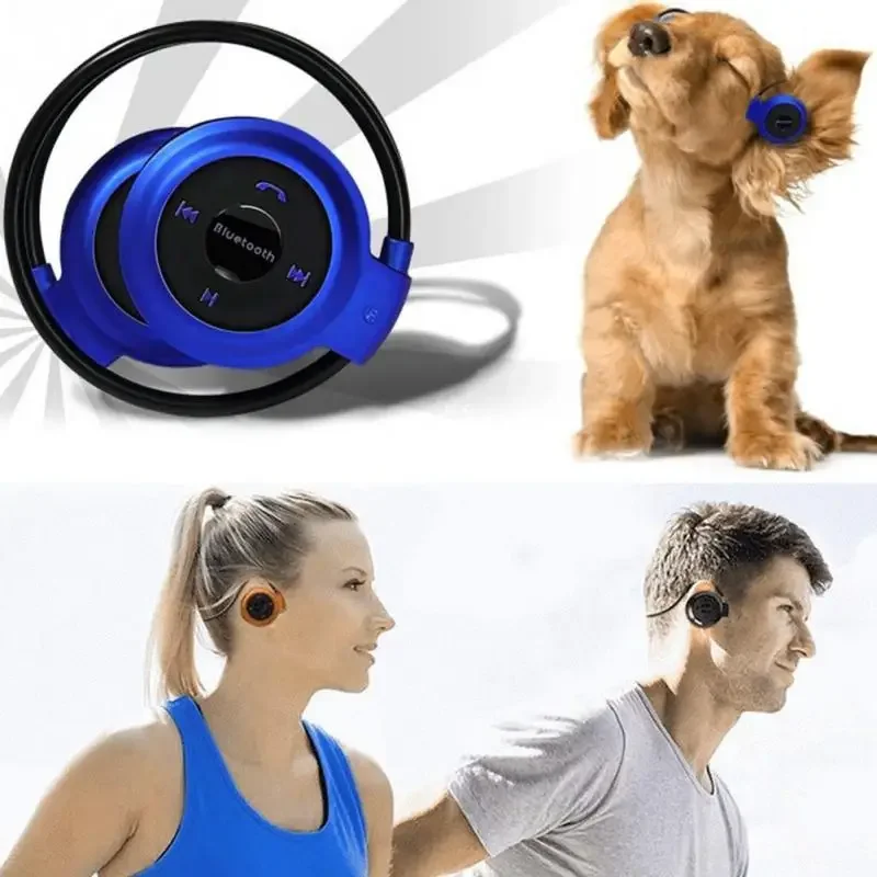 

Bluetooth Headphones 4.0 Headset 503 Mini Sport Wireless Headphones Music Stereo Earphones+Micro SD Card Slot+FM Speakers