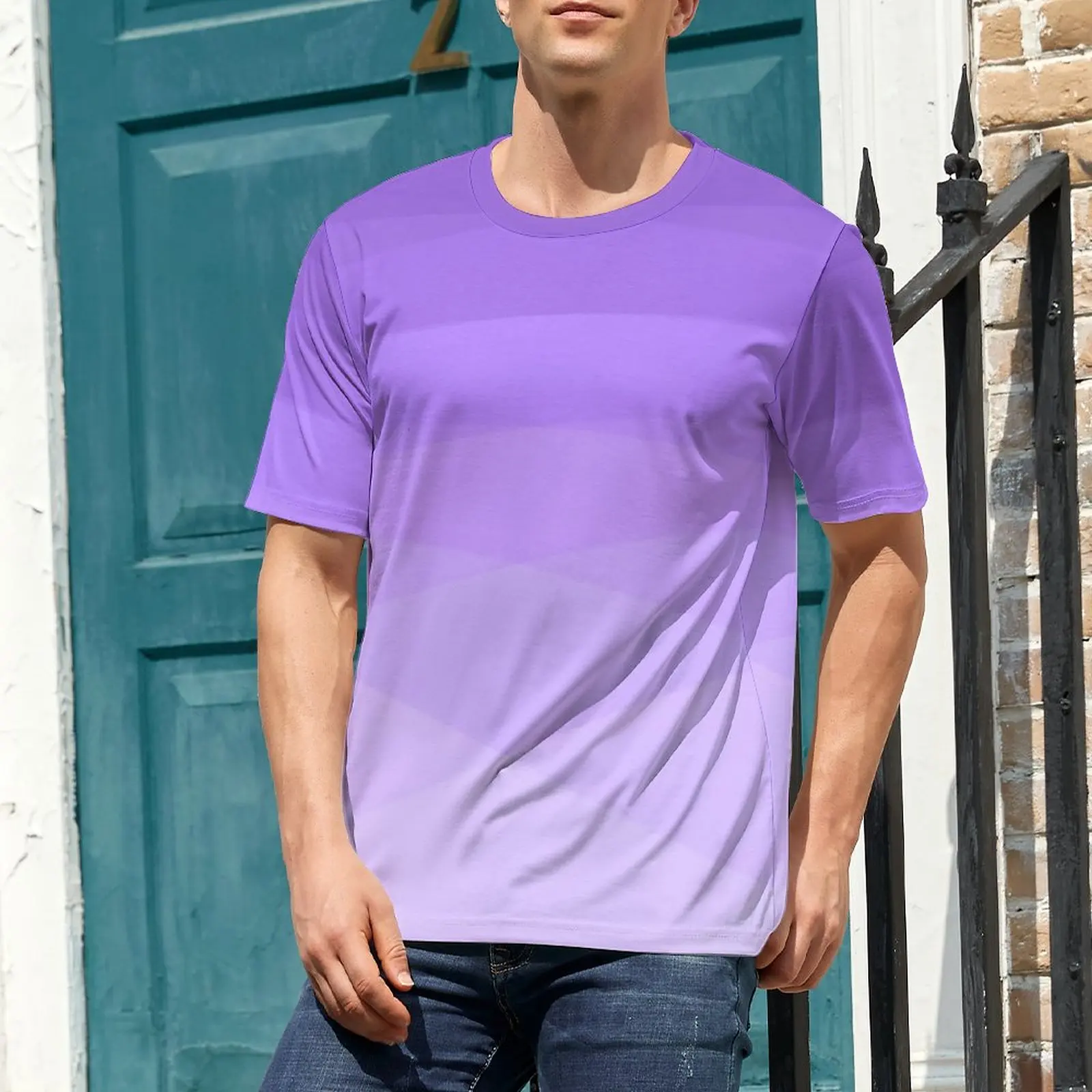 Mens Purple Tops & T-Shirts.