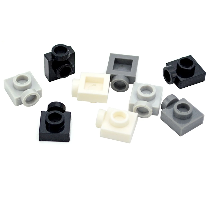 DIY 계몽 블록 벽돌 부품 측면, 조립 입자 JH1780 과 호환, 1x1 사이드 노브, D133, 100 개