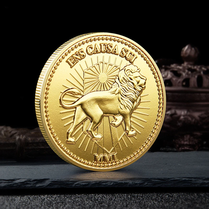 John Wick Movie Gold Coin Cosplay Continental Hotel Card Adjudicator 1pc