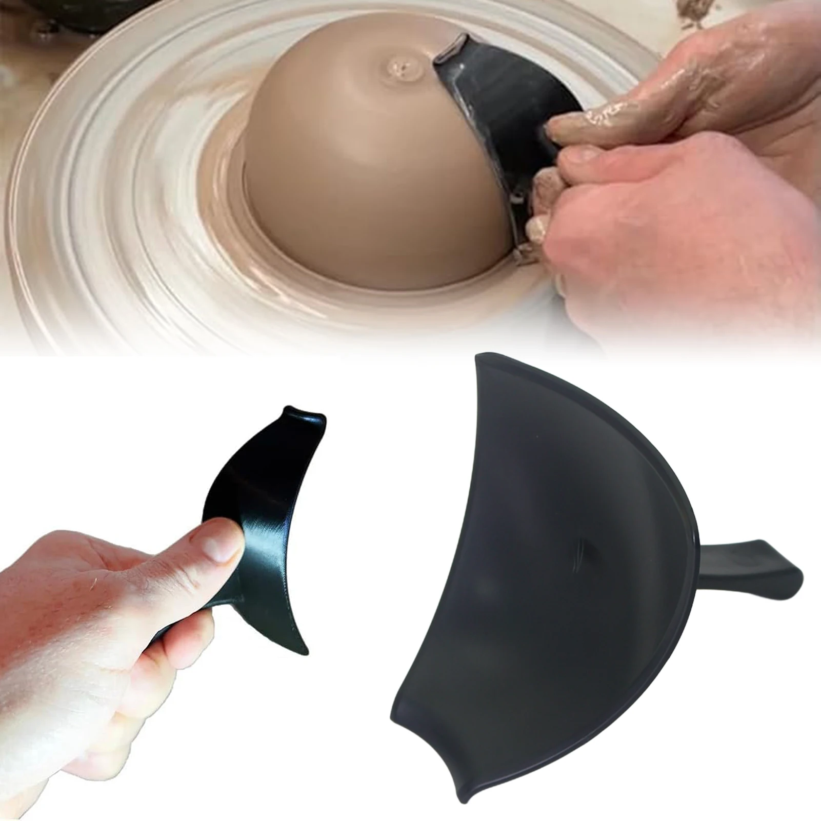 Outil d'aide au centrage de l'argile de roue, dispositif professionnel de centrage de poterie pour la fabrication de céramique avec Base Stable 1