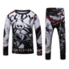 Cody Lundin Training Kids Rash Guard Compression Base Layer Tights No Gi BJJ Fitness Boxing Fightwear jiu jitsu Rash Gard Set 6