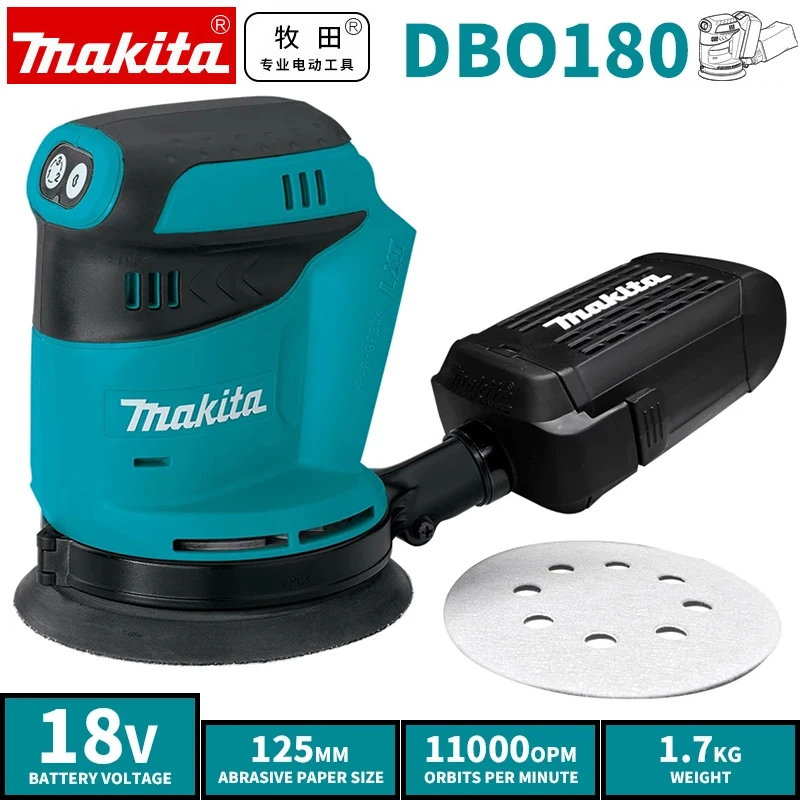 Orbital Sander Cordless | Makita 5 Random Orbit Sander - Makita Dbo180z 18 V - Aliexpress