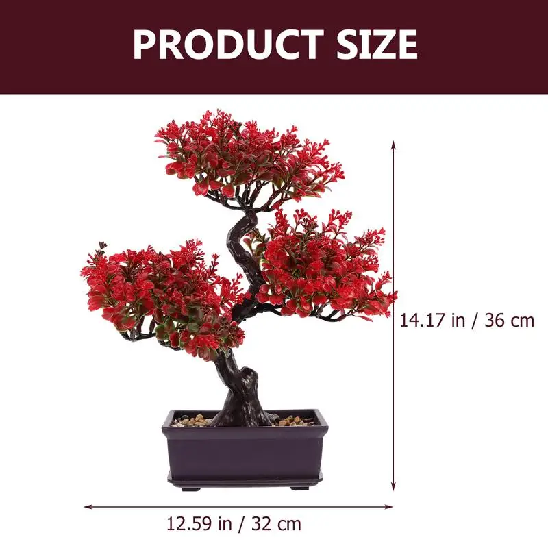 bonsai árvore artificial fakepotteddecoração simulação do falso mini pote de flores verde desktop indoorgreen frutas japonês decorativo