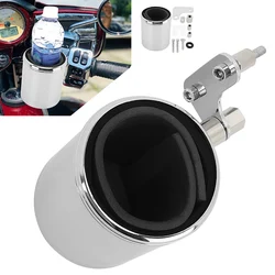 For Harley Glide Road King Indian 1982-2018 Motorcycle 22cm 25cm 32cm Handlebar Drink Cup Bottle Holder Support Moto Accessories