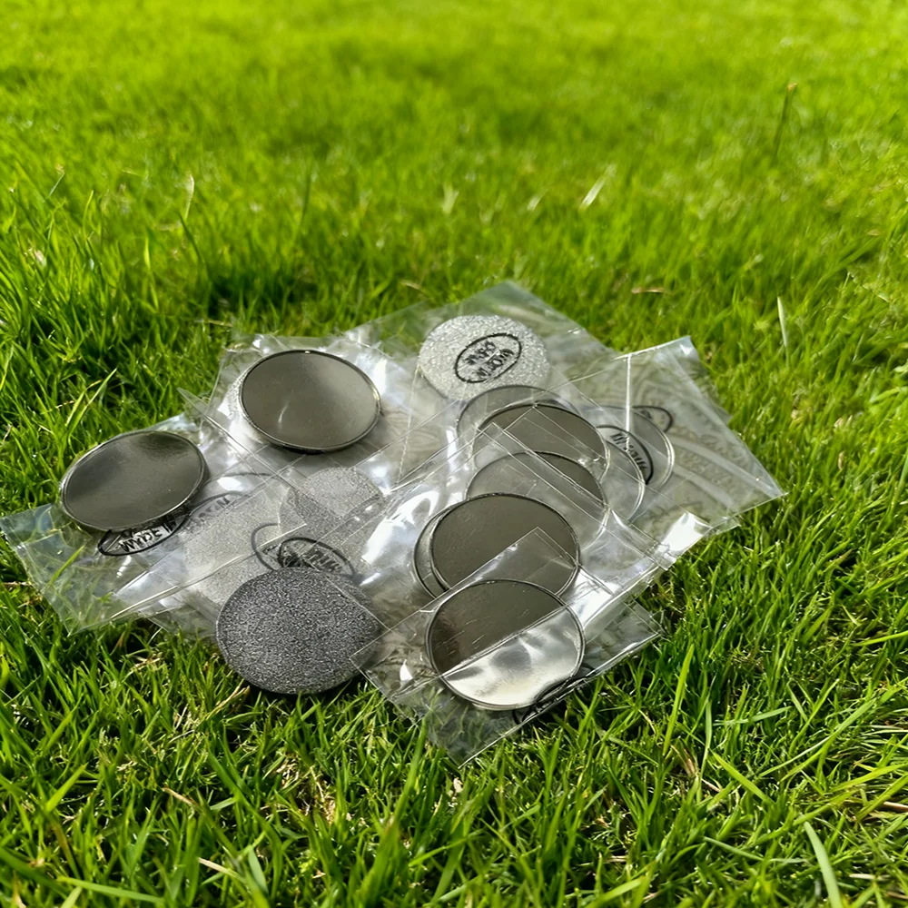 100개입 흰색 무지 골프공 마커 25mm 30mm DIY 맞춤형 골프공 마커 디지털..