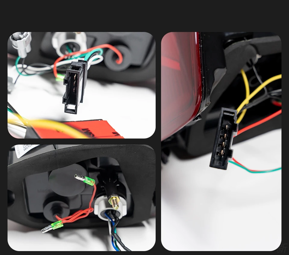 Lathsy Tail Light Assembly Outer Compatible With 2011-2018 Volkswagen Jetta Left Driver Side Taillight W/o Rear Fog Lamp Replace 5C6945095D (Halogen Type), Tail Light Assemblies - Canada - Foto 9