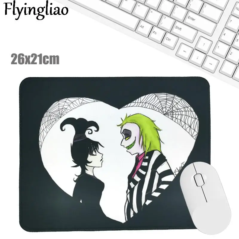 Horror Character Mouse Pad Desk Pad Laptop Mouse Mat for Office Home PC Computer Keyboard Cute Mouse Pad Non-Slip Rubber Desk 