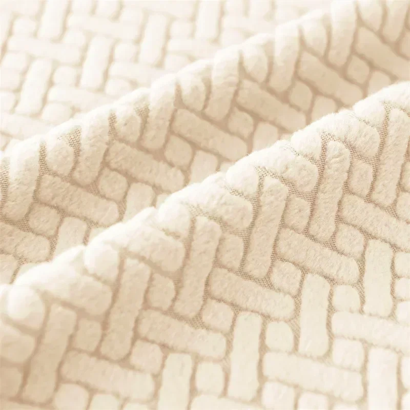 2 Teile/satz Jacquard RV Dinette Sofa Sitzkissen Abdeckungen Elastische Armlosen Couch Schonbezüge Booth RV Camper Auto Bank Rückenlehne Abdeckung – Detail 11