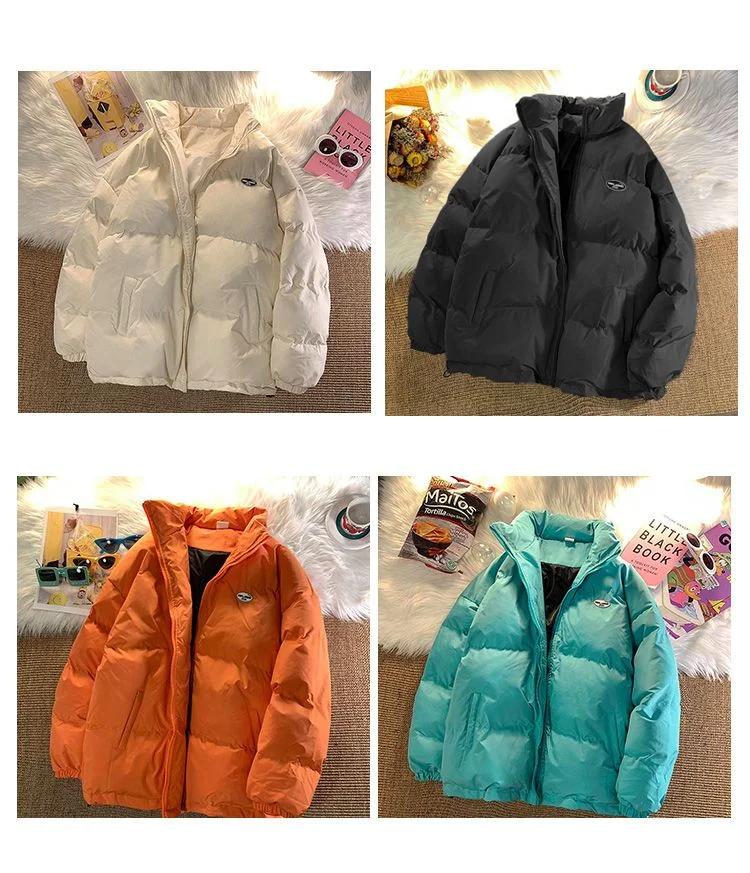 Klasični set kruha, zimski kaput za parove, muškarci i žene, ležerna moda, zadebljani originalni topli_voghion.com