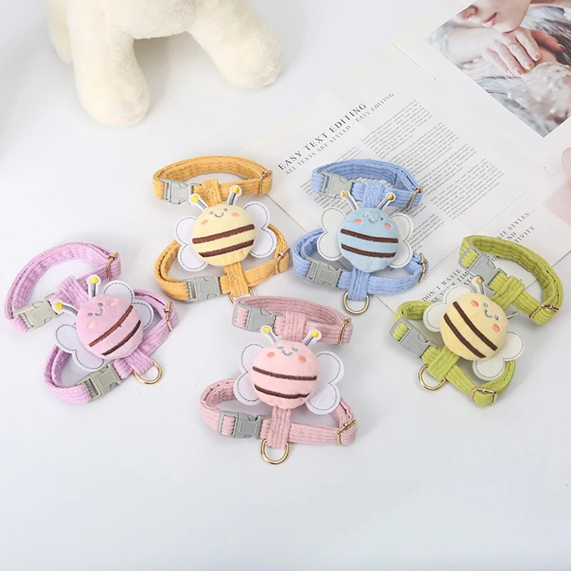 Bee-Themed Dog Harness & Leash 2