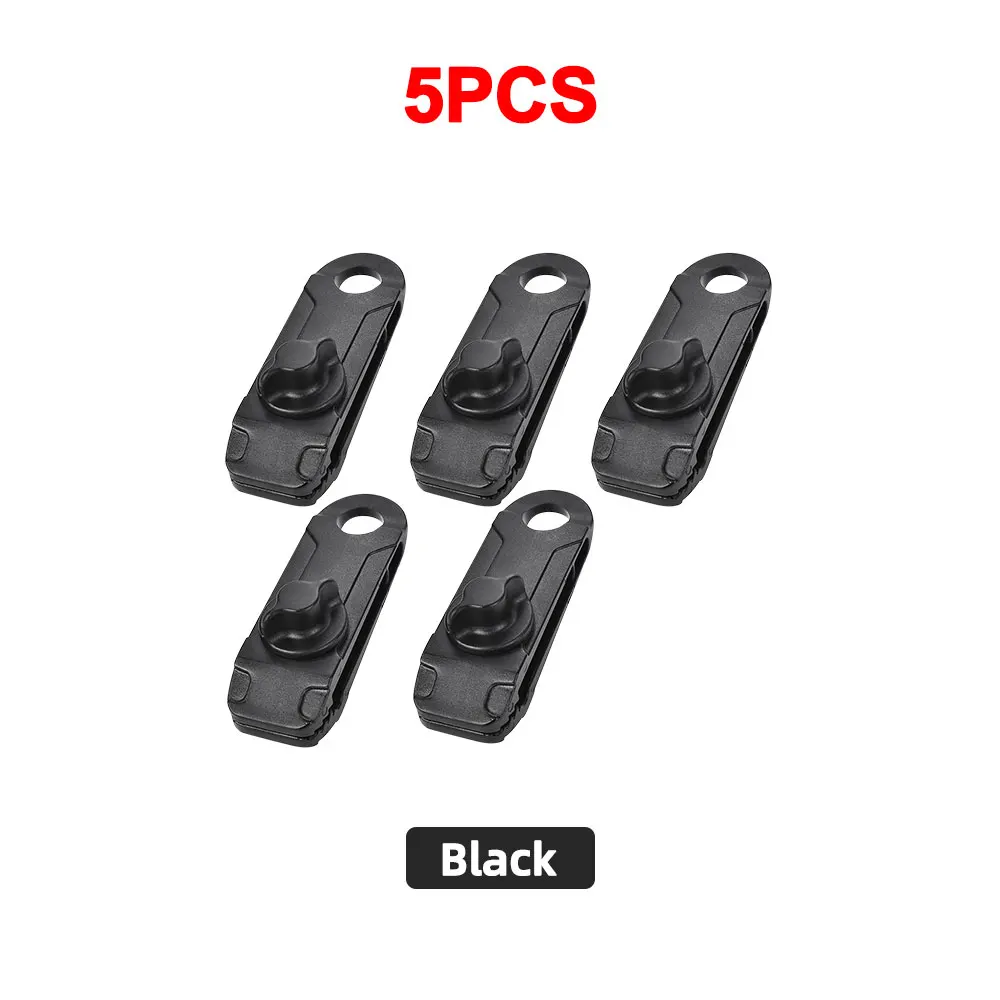 5 PCS Black