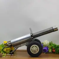 Cannon 40cm Increase Bold Ornaments Handcrafted Stainless Steel Home Feng Shui Cannon Decor, Unique Design as a Viral Hit 2