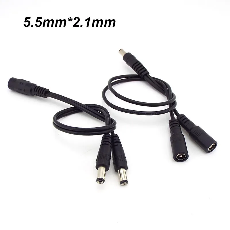Cavo Sdoppiatore Alimentazione 12V Per Telecamere CCTV – 2/4/6/8 Vie – Femmina A Maschio UK