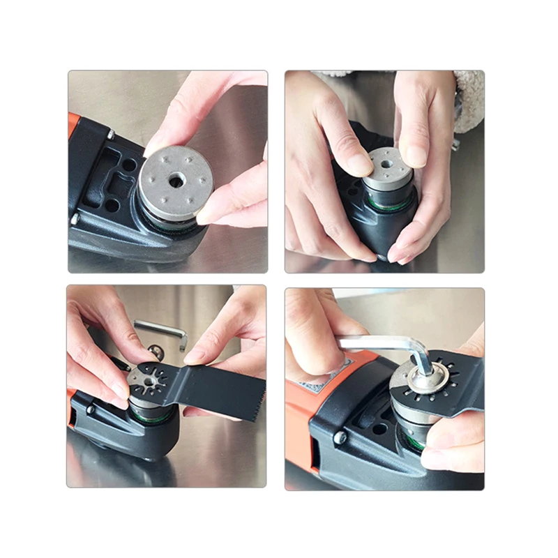 1 Set Starlock Adapter Tool Converter Star Lock System Power Tools Oscillating Saw Blade Adapter Easy Install Hand Tools