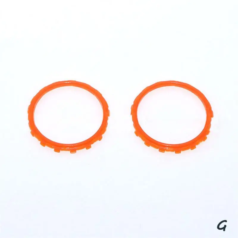 Chrome Custom Thumbstick Circle Accent Rings Compatibile Controller Microsoft- One Elite-Sostituzione Riparazione Xone E