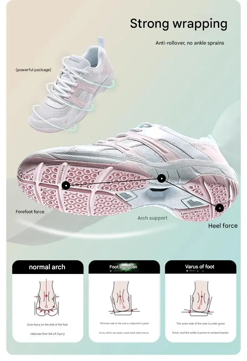 오리지널 배드민턴 신발 프로 스포츠 신발 남성 여성 통기성 실내 코트 운동화 테니스 야외 부츠 K-073D Plus