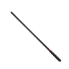 50CM Flat Fibre Long Straight Whip Riding Crop Flogger Black Matte Finish Handle Cover Paddle Slapper for Horse Training 2