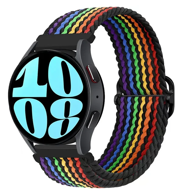 Braided Nylon Watch Band - 20mm/22mm Strap with Universal Fit