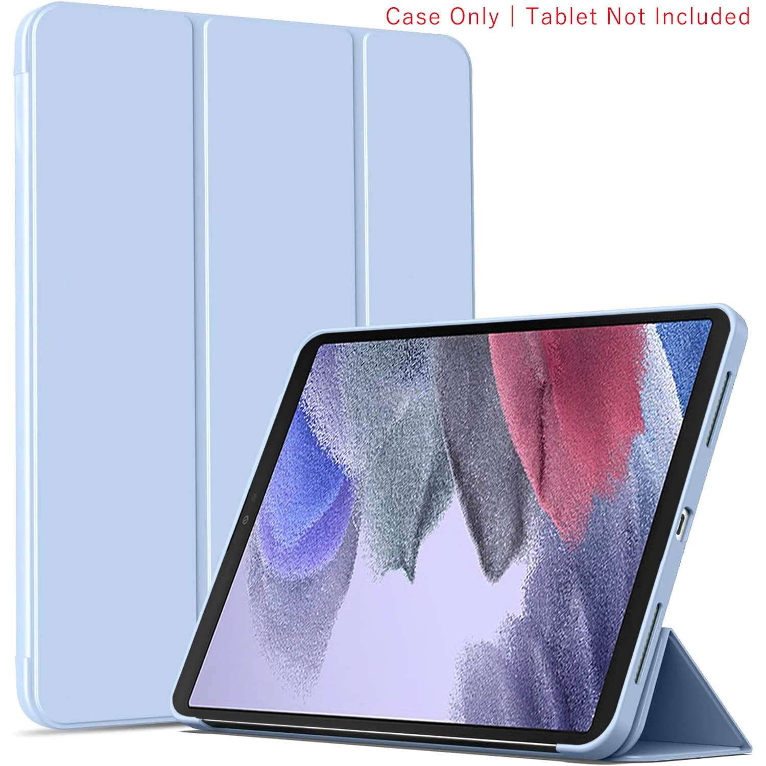 Tri-fold Flip Case Magnetic Stand PU Leather Protective Cover