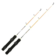45cm/55cm Ultralight Winter Ice Fishing Rod Sensitive Spinning Ice Fishing Pole Spinning Rod Fishing Tackle Reel NOT Included