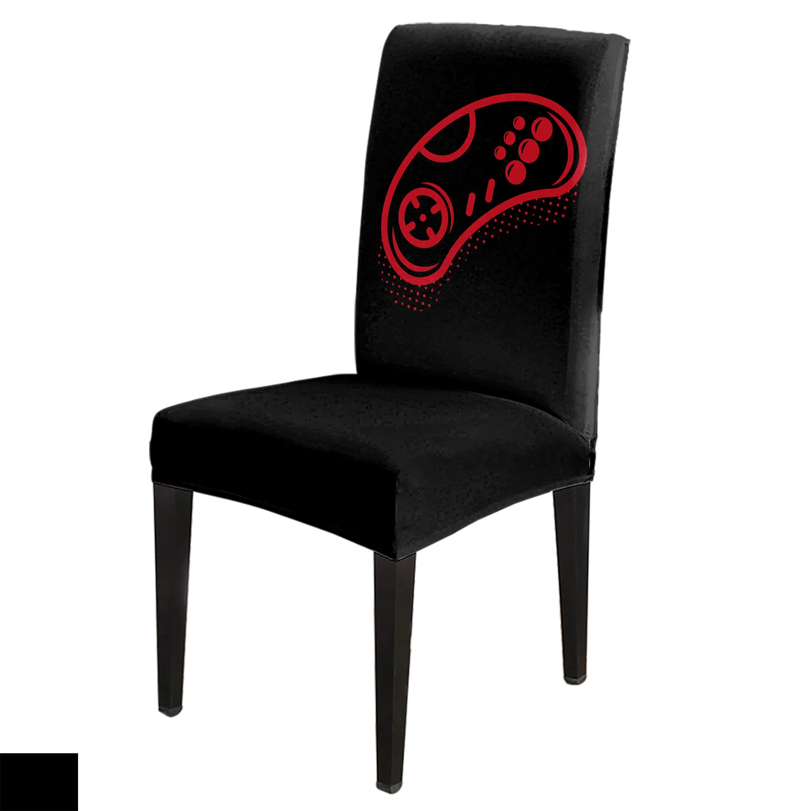 Stretch Stoelhoezen Eetkamerstoel, Verwijderbare Elastische Stoelhoes, Beschermhoes, Slipcover, Stoelbeschermer Voor Eetkamer, Bruiloft, Feest (4 stuks,Bruin