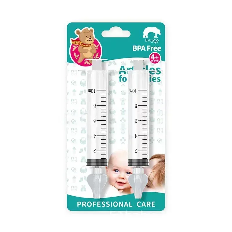 Baby Nose Cleaner Rhinitis Nasal Washer Needle Tube Baby Nasal Aspirator Cleaner Syringe Nose Washing for Children 2Pcs nasal aspirator,nasal irrigator