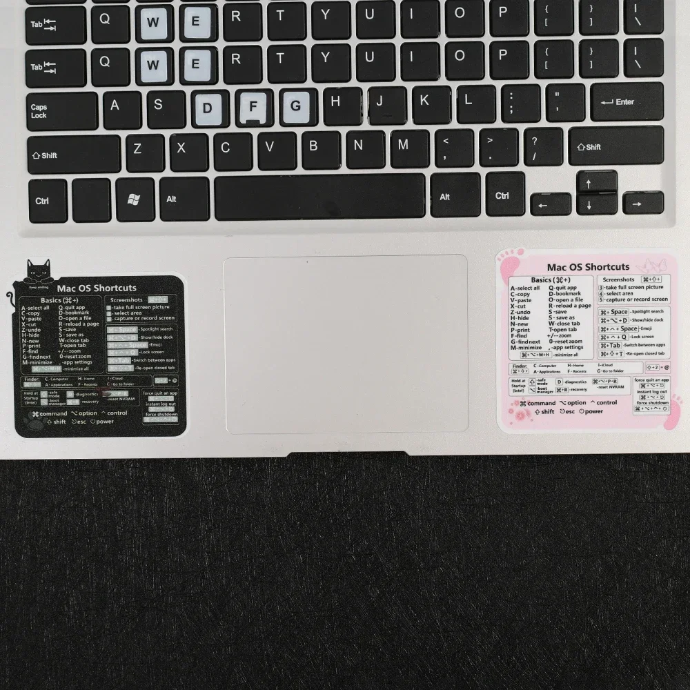 Guide De Référence Rapide Word/Excel (pour Windows) Raccourcis Clavier Autocollants, Adhésifs Pour Référence PC Ordinateur Portable Bureau Pour 13-16 Pouces MacBook Air Et Pro (B For Mac