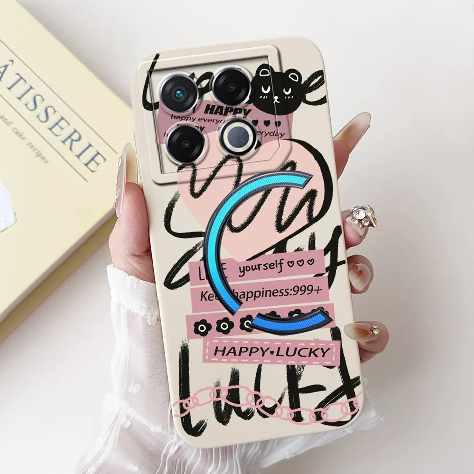 Shockproof Fashion Pattern Soft Silicone Matte Phone Case