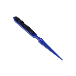 Professional Teasing & Styling Hair Brush - Slim Line, 4 Color Options, Wholesale (Blue)