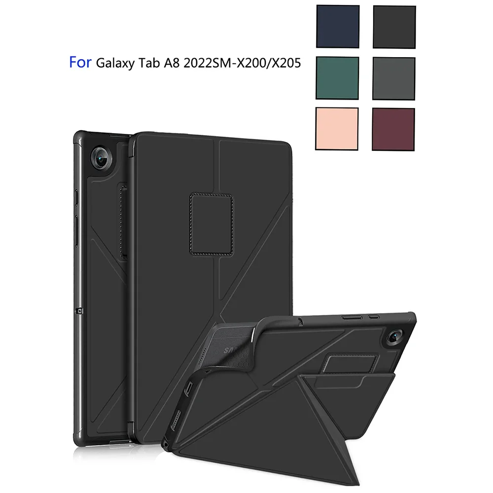 Custodia Per Tablet Per Samsung Galaxy Tab A8 X205 Custodia Per Tablet Pu Per Samsung Tab A8 Sm-X200 10.5 "Cover Protettiva Per Tablet