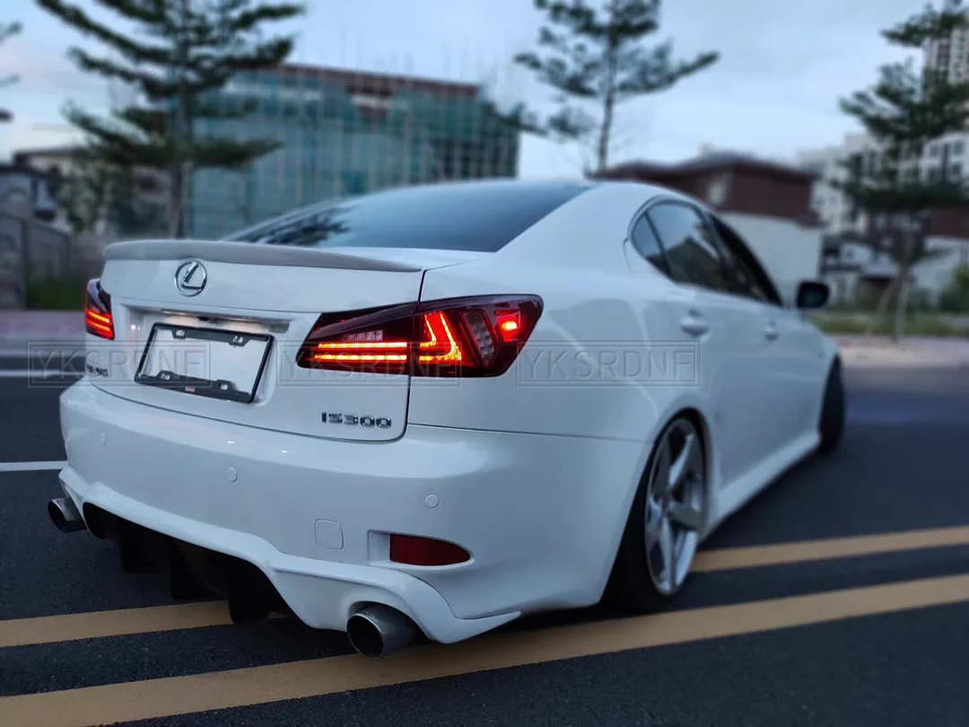 Fit For Lexus IS250 IS300 IS350 2008 2009 2010 2011 2012 2013 ABS Plastic  Unpainted Primer Color Exterior Rear Wing Spoiler - AliExpress, image size:1080x810