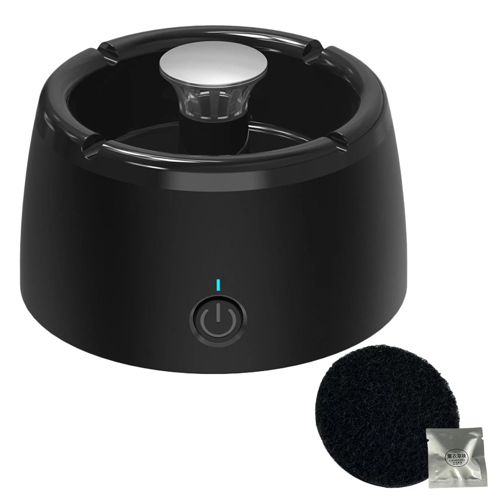 Smokeless Ashtray Air Purifier Usb Rechargeable Multifunctional