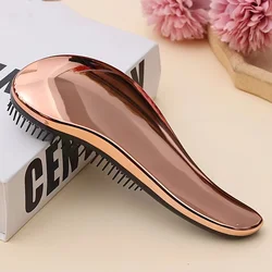 Pet Grooming Brush: Ultimate Hair Cleaning Comb for Shedding and Depilation (Rose Golden)