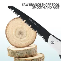 AIRAJ Woodworking Folding Saw Multifunction Cutting Wood Sharp Camping Garden Prunch Saw Tree Chopper KnifeHand Tools 2