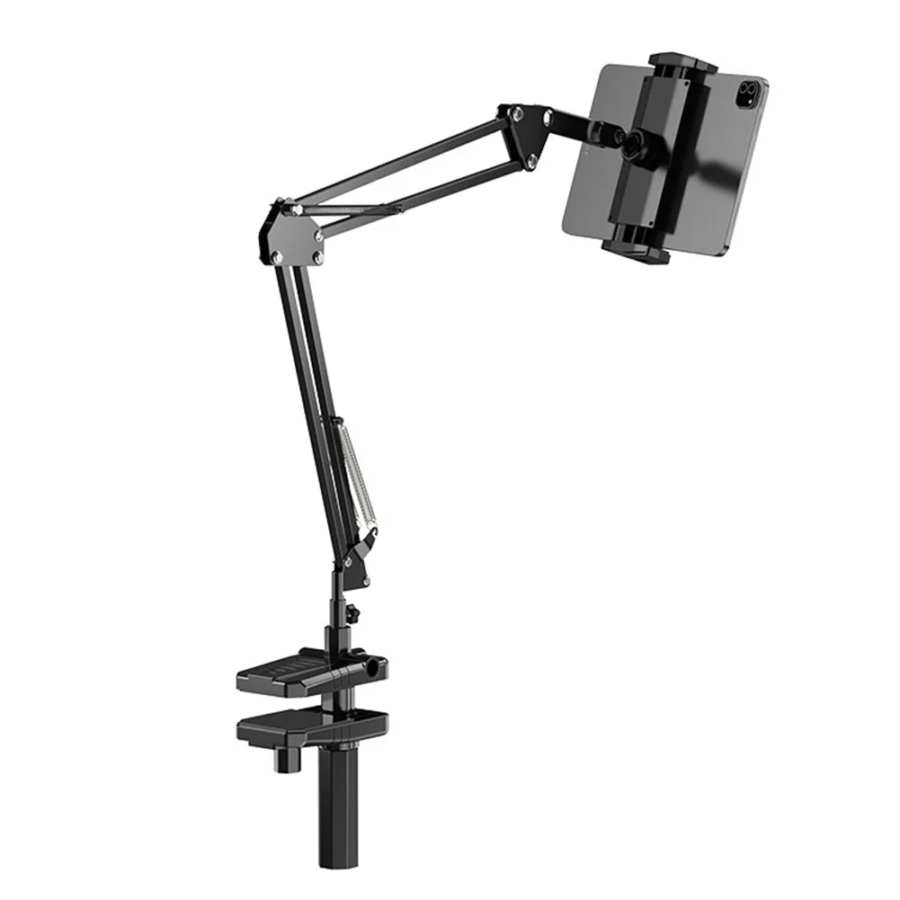 

All Metal Cantilever Tablet Stand Suitable for Bedside Desktop and Counter Use Free Rotation for Optimal Viewing