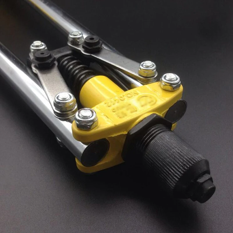 Manual Double-Handle Blind Rivet Gun Pull Rivet Gun Pull Cap Labor-Saving Willow Household Hand Tools rivet gun
