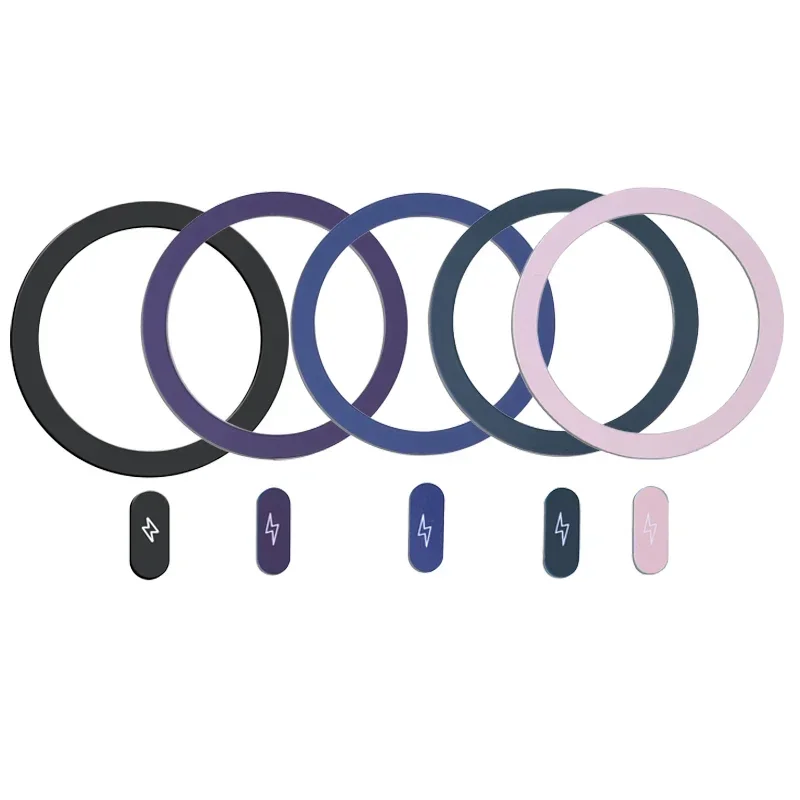 Universal Metal Plate Ring for Magnetic Wireless Charger and Car Phone Holder