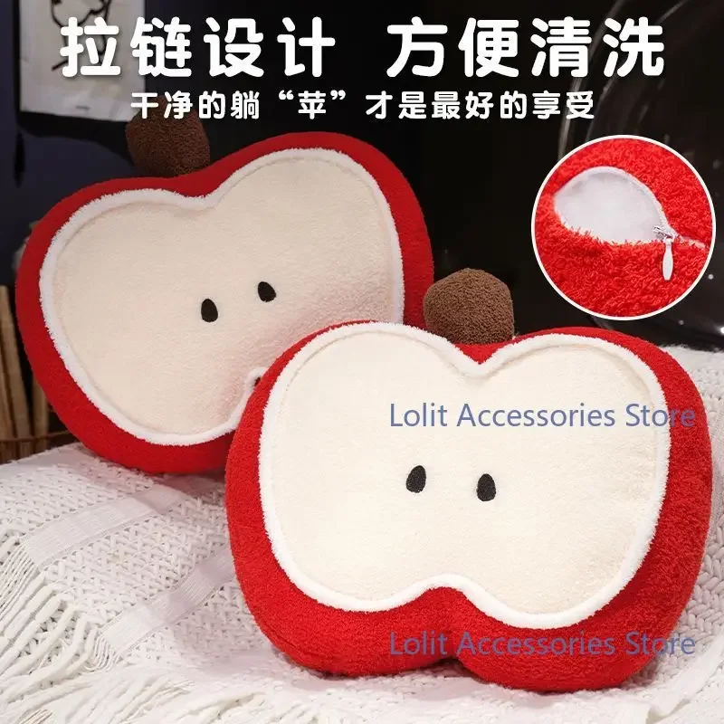 Anime Game Love and Deepspace Caleb Apple Figure Cotton Plushie Sleeping Mats Student Siesta Pillows Puppet Padding Plush Pillow