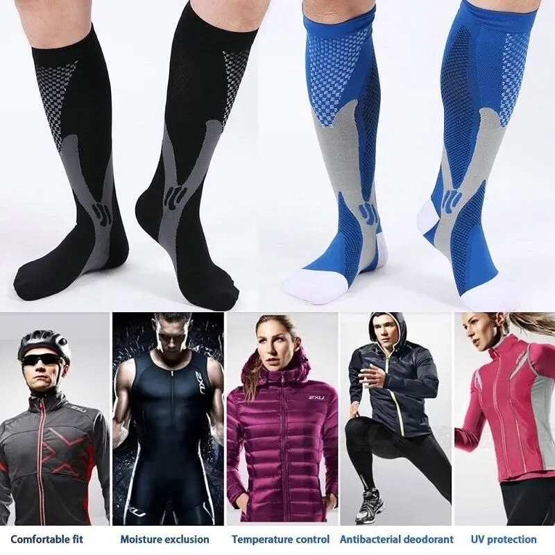 Compression Stockings Golf Sport Medical Nursing compression socks Prevent Varicose Veins Fit For Rugby