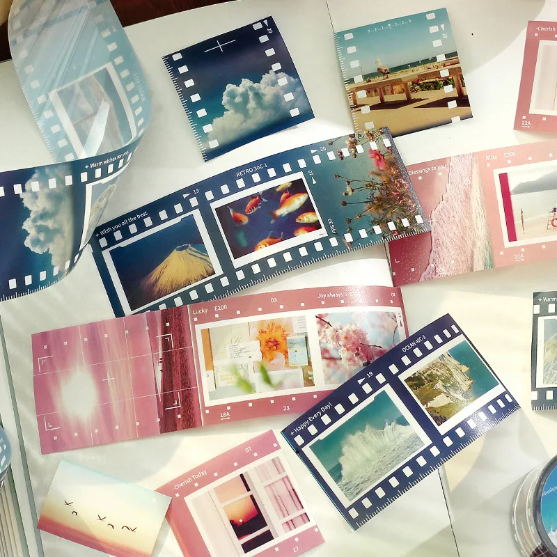 애완동물용 테이프 수명 예측 다큐멘터리 시리즈 예술적 레트로 필름 핸드 어카운트 재료 테이프