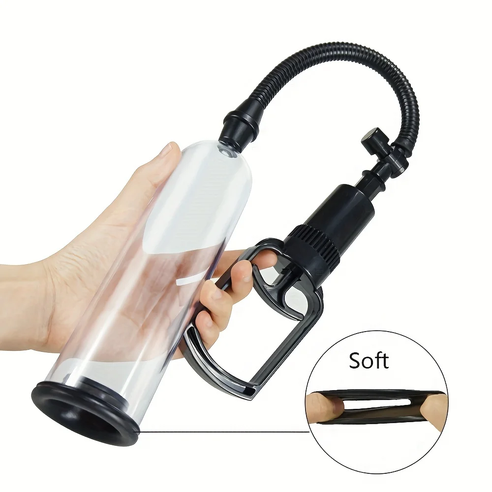 Penis Vacuum Pump Vacuum Penis Pump Manual Penis Enlarger Sex Toys Increase Size Masturbation Cock Extender Adults Supplies