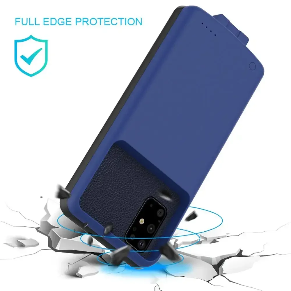 휴대용 충전기 커버, 삼성 갤럭시 S20FE 5G 배터리 케이스, 5000mAh 마그네틱 보조배터리 충전 커버, 삼성 S20FE