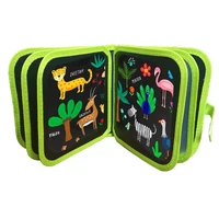 10 Pages Reusable Drawing Board Portable Painting Book Erasable Doodle Book With Pens Painting Toys Montessori Educational Toy 1
